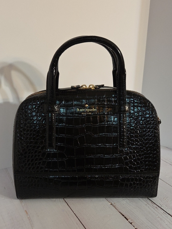 kate spade Handbags - Kate Spade New York Riverside Street Exotic Felix Satchel NWT